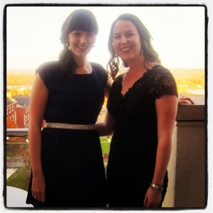 Gill (L) and Leah (R)